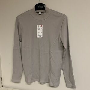 Uniqlo long sleeve ribbed shirt